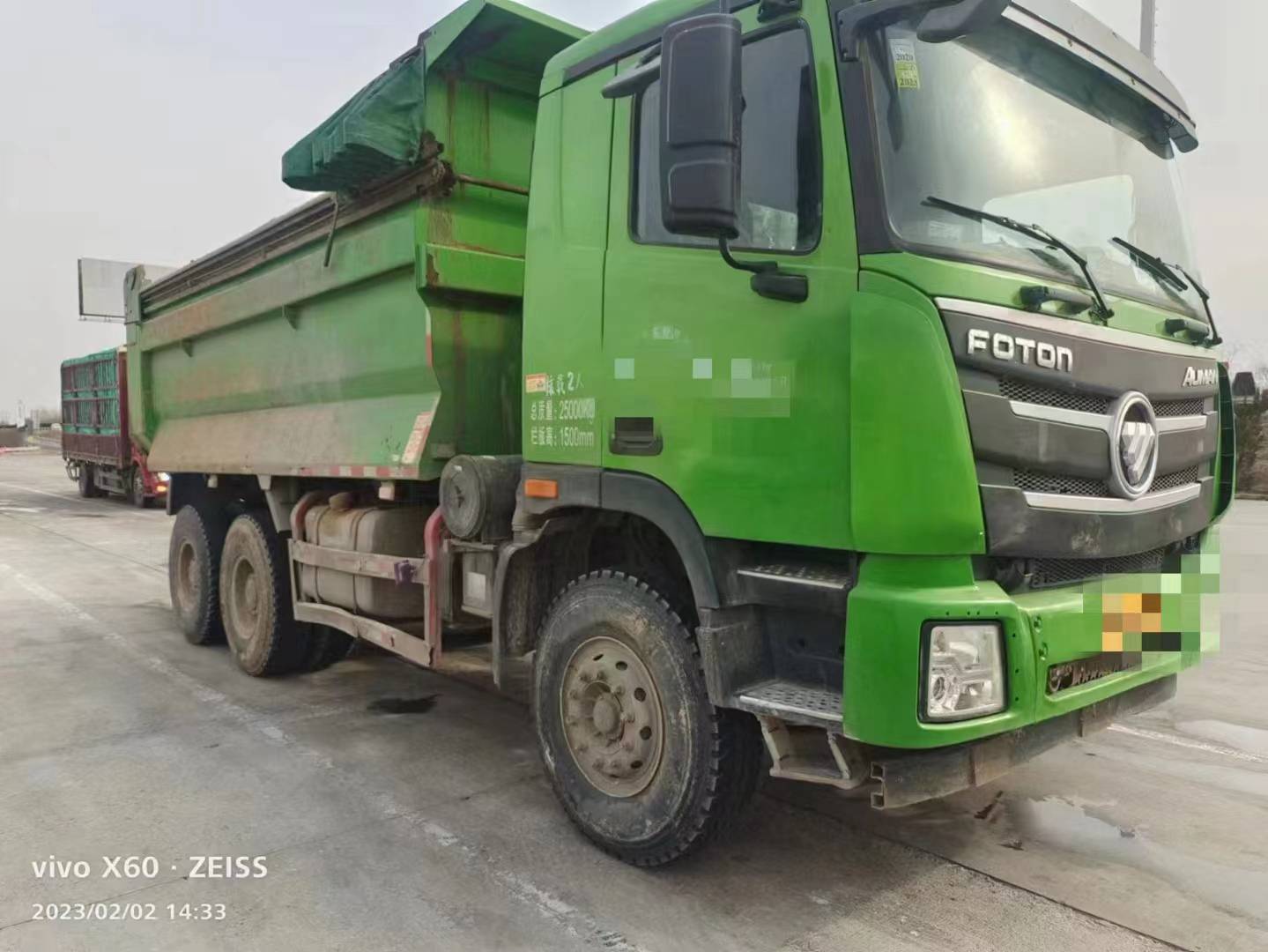 二手單橋翻斗自卸車